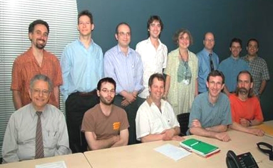 L’équipe à l’École Polytechnique en 2006