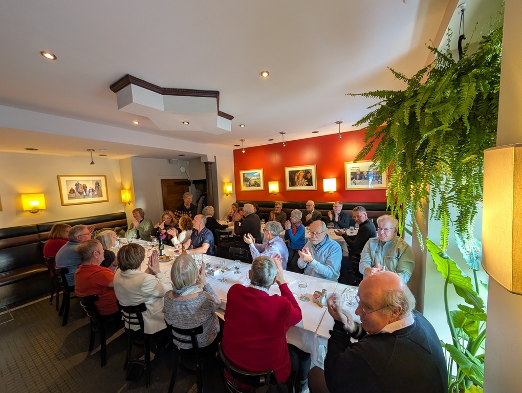 Lunch de Noël, Association des retraitées et retraités de l'ÉTS (ARRÉTS), Décembre 2025