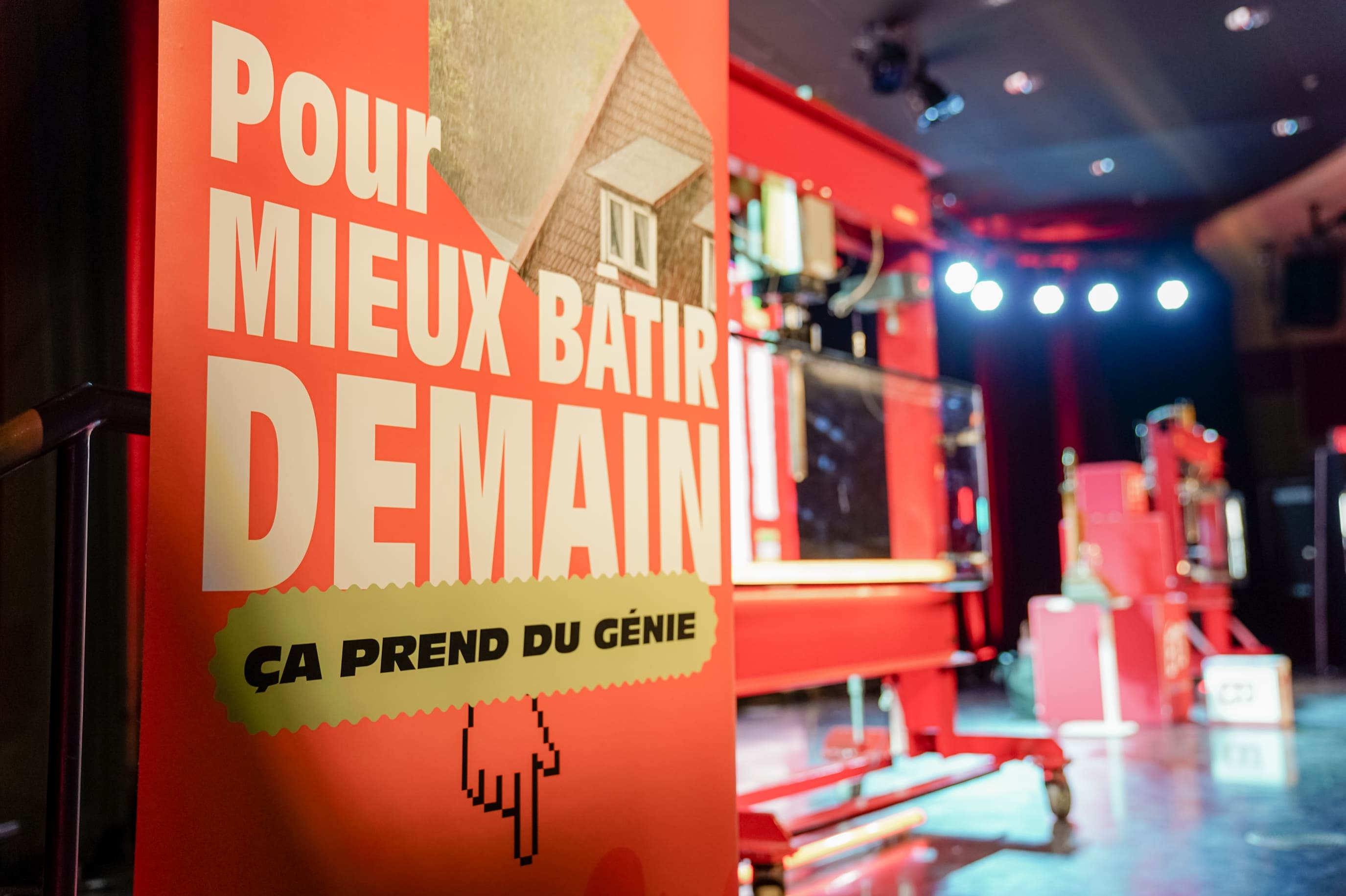 Pour bâtir demain, un appel à la créativité et à l'ingéniosité pour construire un avenir meilleur.