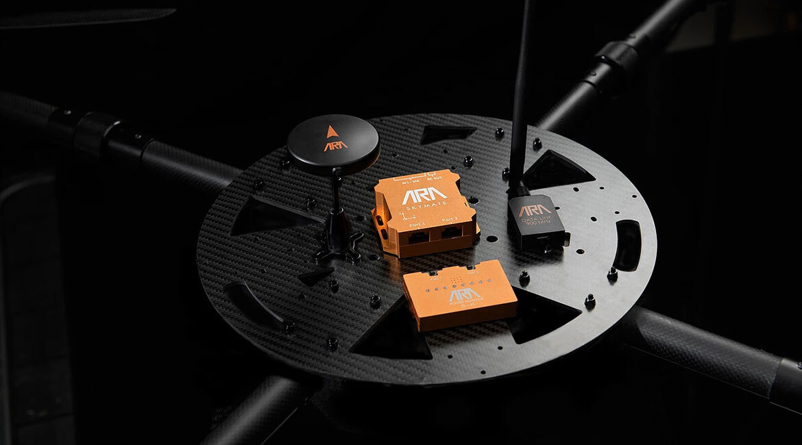 Le SKYMATE permet d’utiliser plus facilement les drones pour faire des inspections en hauteur