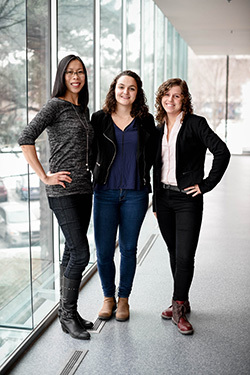 Caroline Lau, Clarisse Bascans and Sophie Jeandel, founders of Avisio Qualité