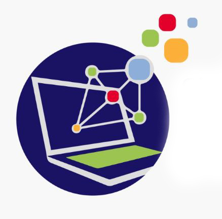 Un symbole représentant l'intégration de la technologie et des réseaux, illustrant l'innovation et le progrès numérique.