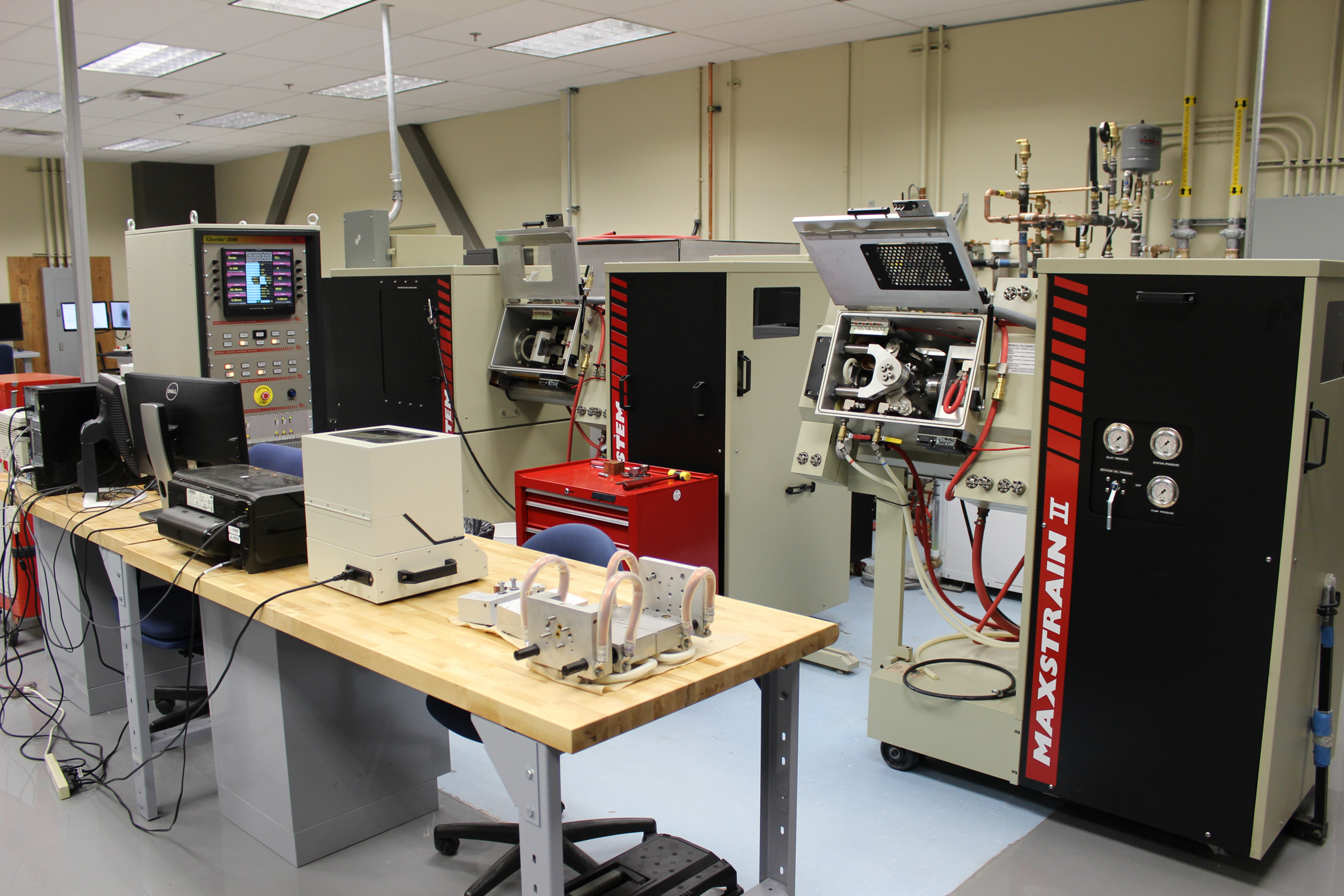 Simulateur thermomécanique Gleeble® 3800 avec module MAXStrain