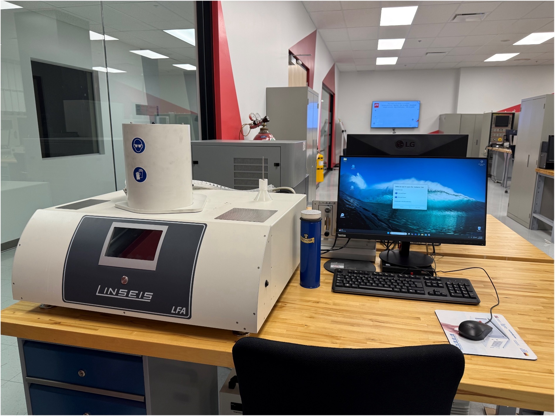 High performance laser flash linseis 1