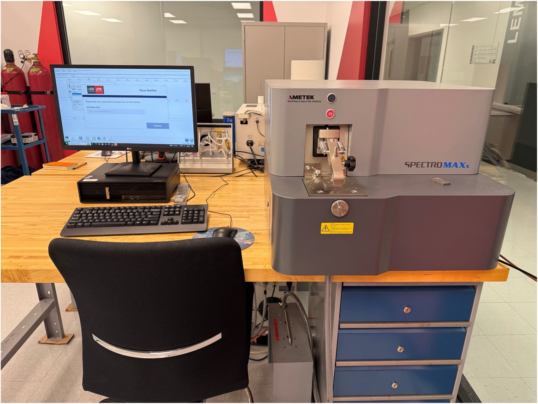 Spectromaxx metal analyzer ametek 1