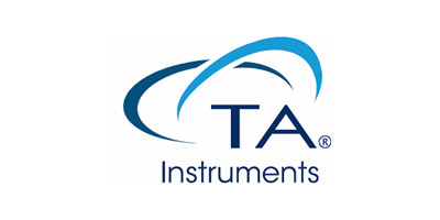 Logo de TA Instruments, leader en instrumentation et solutions innovantes pour la recherche et l'analyse dans divers domaines technologiques.