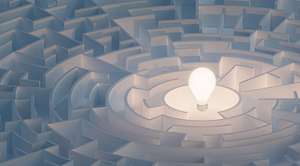 Illuminez vos idées dans un labyrinthe de connaissances.