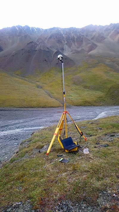 Mesure de glace par Lidar