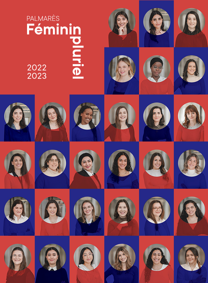 Mosaïque lauréates Palmarès Féminin pluriel 2023
