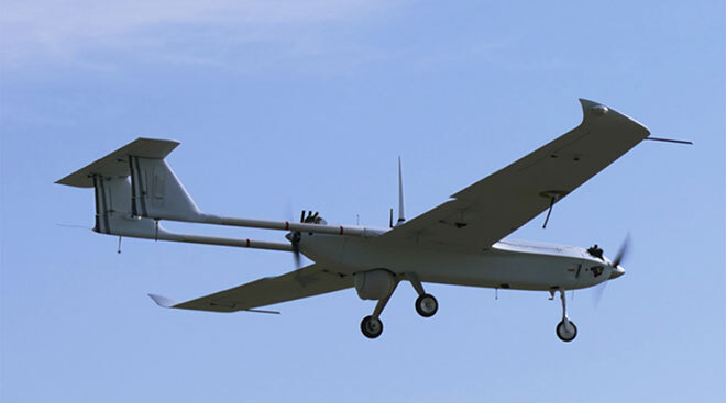 Drone UAS-S45 d'Hydra Technologies étudié pour réduire les émissions des avions