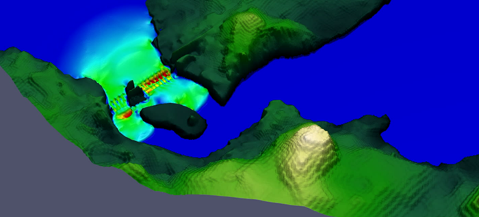 Simulation 3D en génie, analyse de terrain et structures.