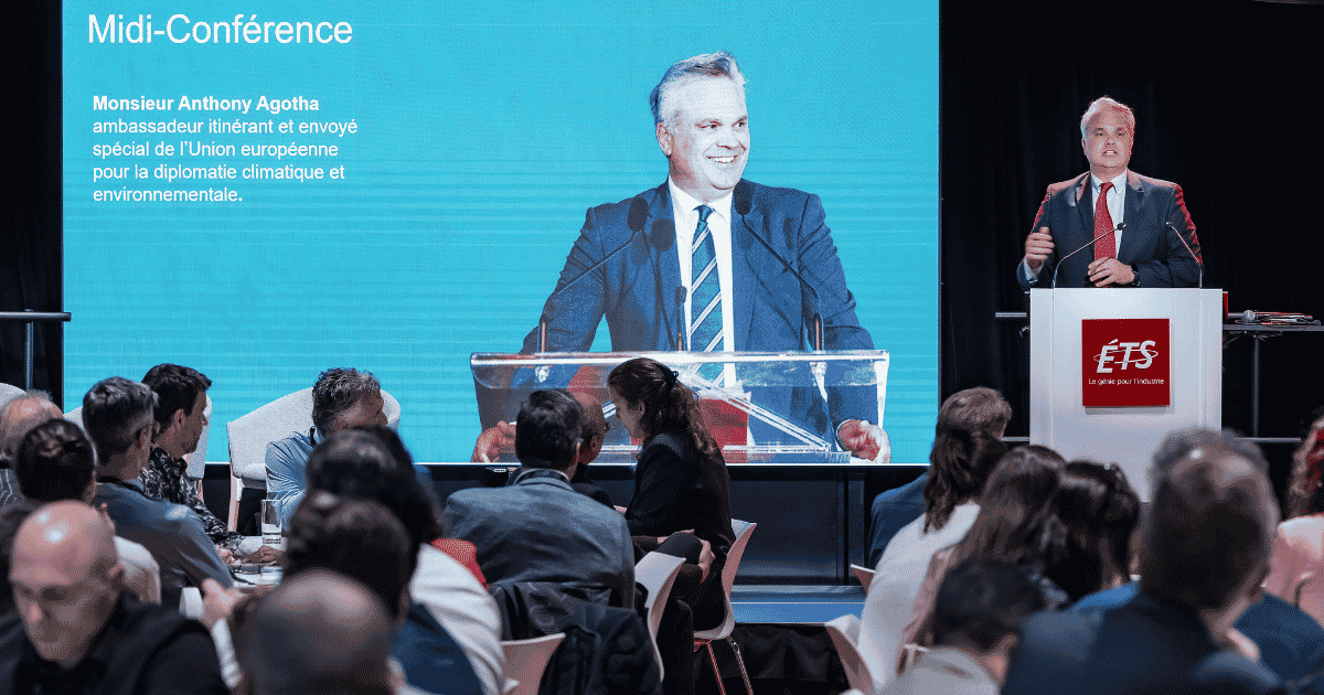 Midi-conférence animée par Monsieur Anthony Agotha, représentant de l'Union européenne pour les enjeux climatiques et environnementaux.