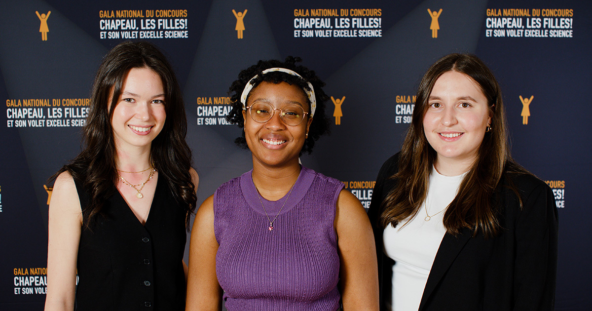 Chapeau les filles excelle science 2025