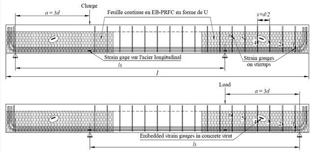 Reinforced concrete beam