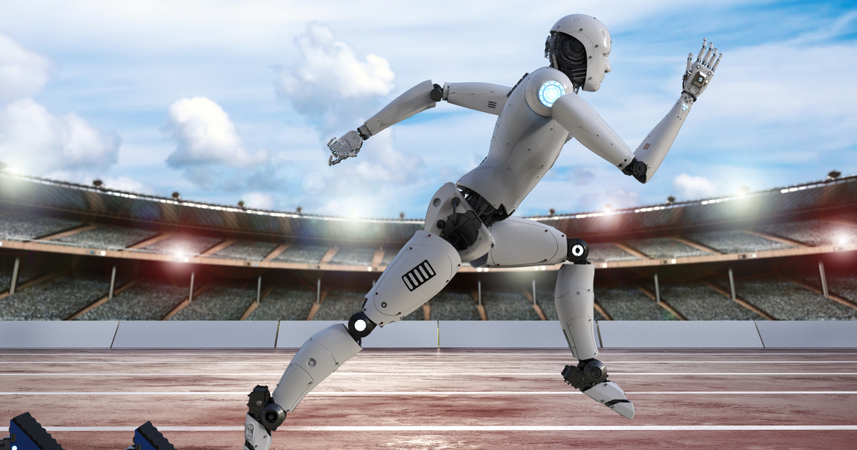 Course robot humanoide