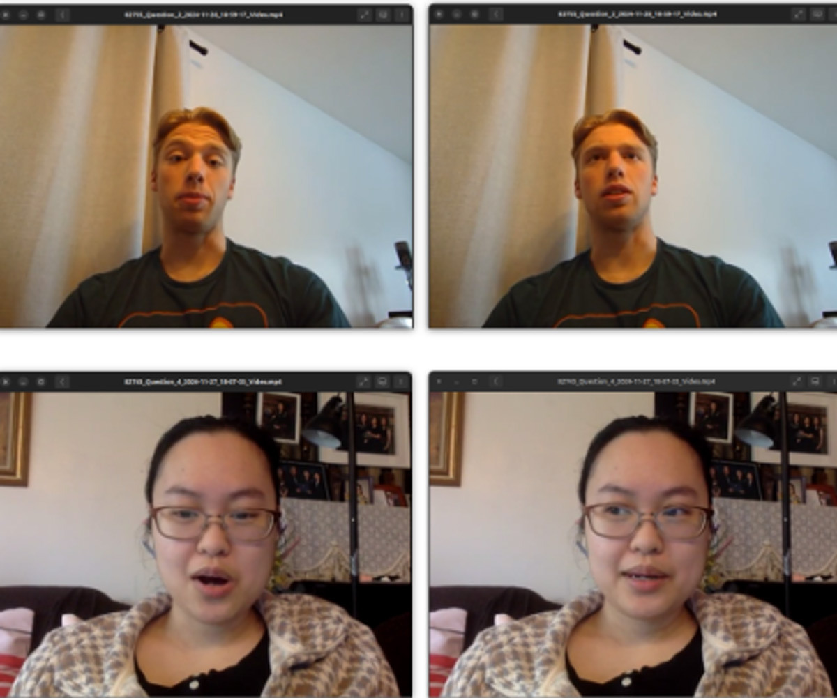 Interactions en ligne entre étudiants, partageant leurs expériences et perspectives sur un sujet commun dans un cadre académique.