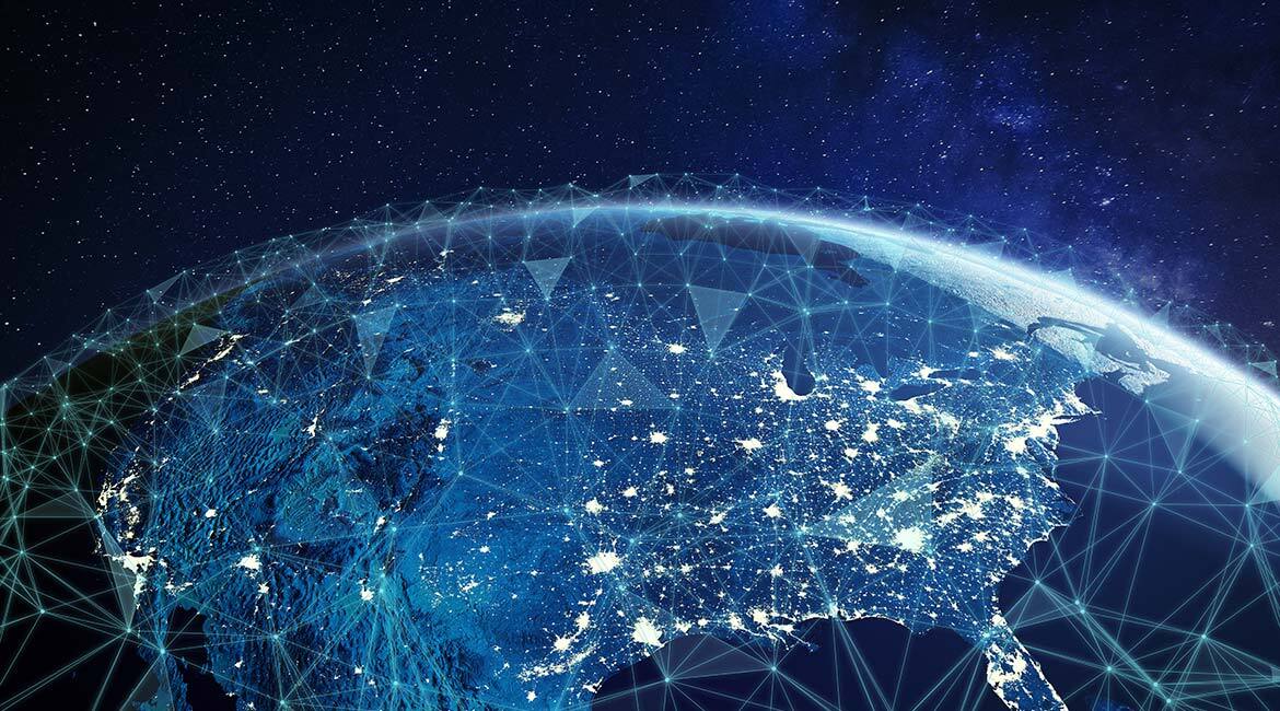 "Exploring global connectivity and tech innovations at our advanced technology university."