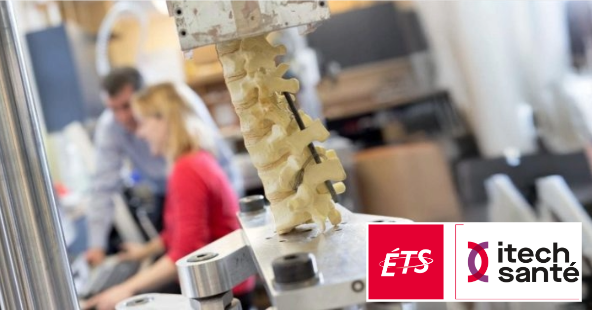 Collaboration en recherche appliquée centrée sur la biomécanique et l'innovation technologique en santé. Équipements avancés en activité.