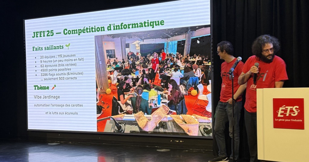 Compétition d'informatique JEFI’25 : 20 équipes, 115 participantes, 9 heures de défis variés sur le thème "Vibe Jardinage".