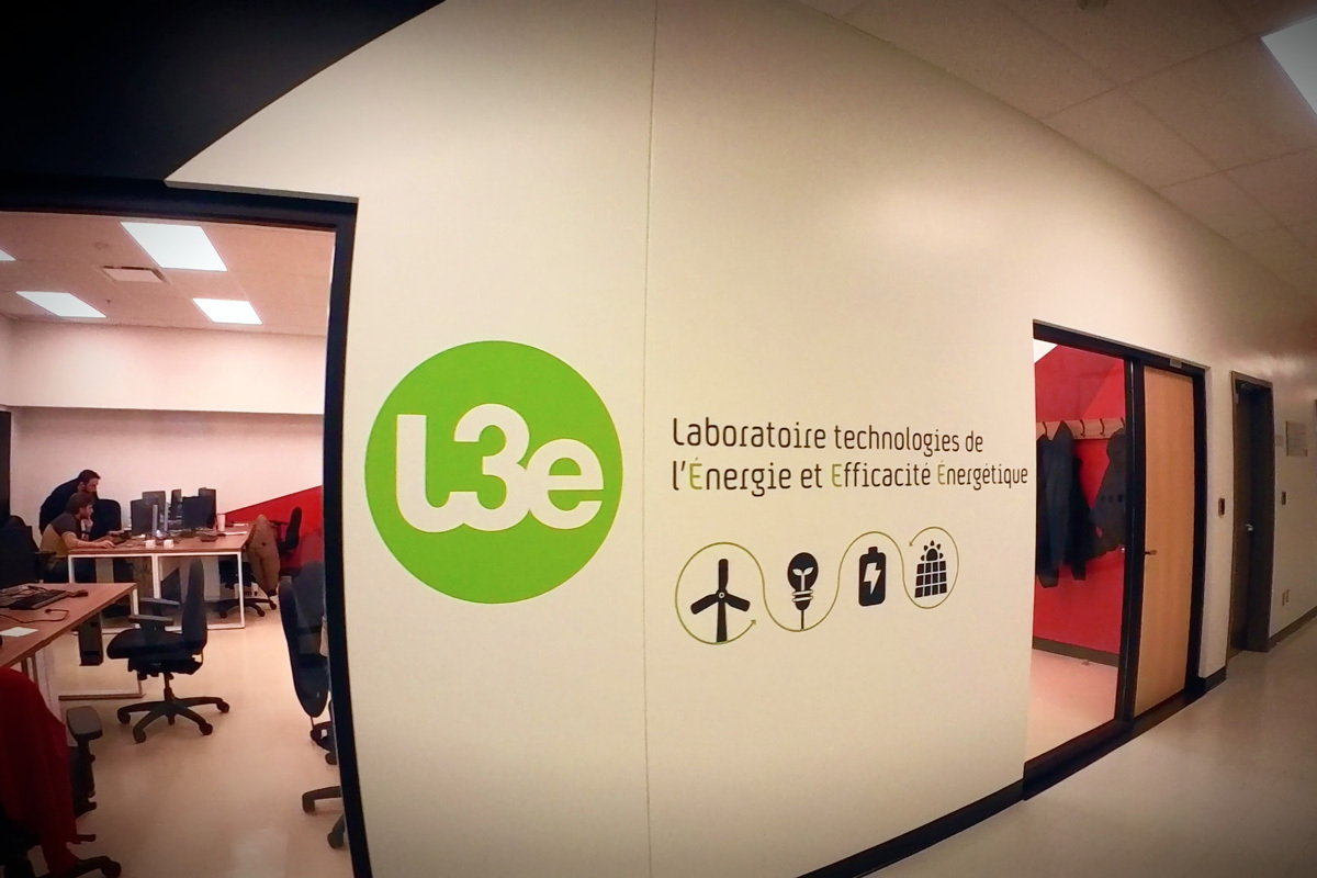 Laboratoire L3e dédié aux technologies de l’énergie et à l’efficacité énergétique, favorisant l'innovation et la recherche.