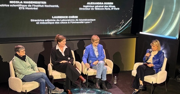 Table ronde avec des leaders dans le domaine des technologies, abordant des enjeux clés de l'innovation et de la science.