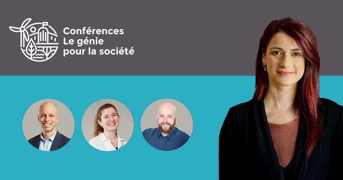 Des experts se réunissent pour partager des idées sur l'impact du génie au service de la société. Participez aux conférences !