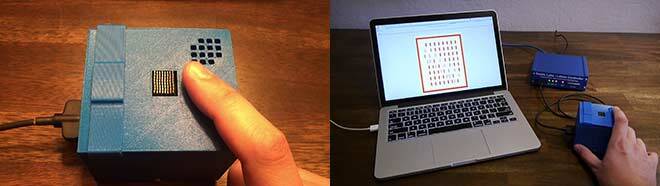Afficheur Latero de Tactile Labs
