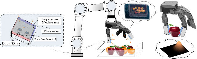 Système de vision et robotique pour tri et manipulation d'objets.