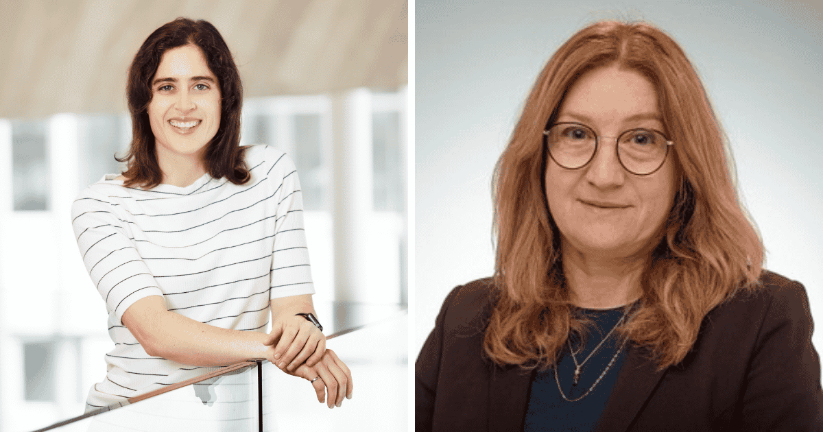 Portraits de deux professionnelles souriantes, mettant en avant l'excellence et la diversité dans le domaine de la technologie.